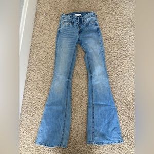 Flare 4 button jeans